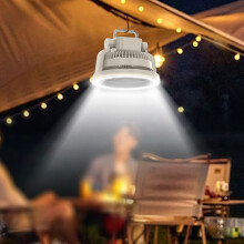 maxiaoxia Ventilateur et lampe de tente d'extérieur, idéal pour le camping et les pique-niques, éclairage et ventilation double fonction pour les