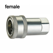 Mosiee Double Galvanized Hydraulic Sealing Quick Coupling For Metric Carbon Steel