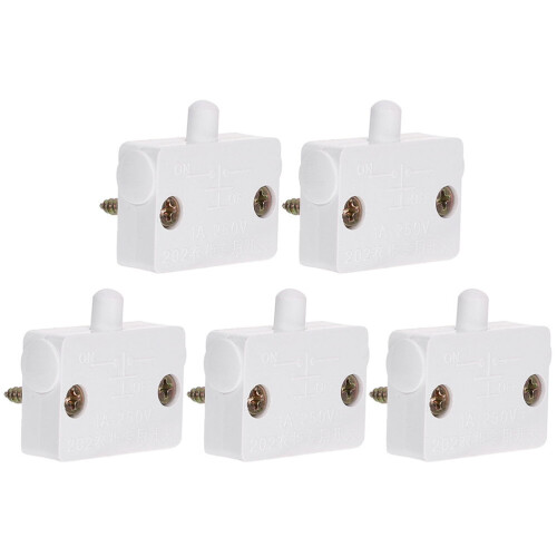 Interrupteur de porte Aloha5pcs pour éclairage de placard/armoire