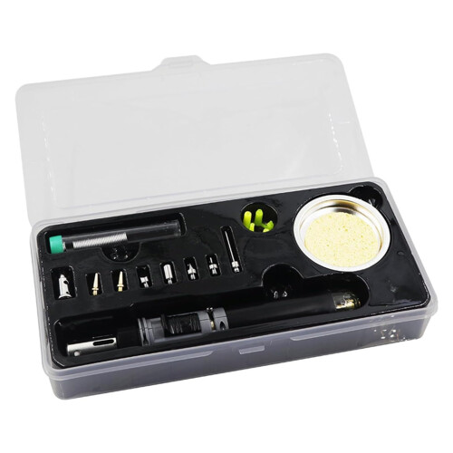 Butane Soldering Iron Kit Cordless with Automatic Ignition for Electronics and Welding