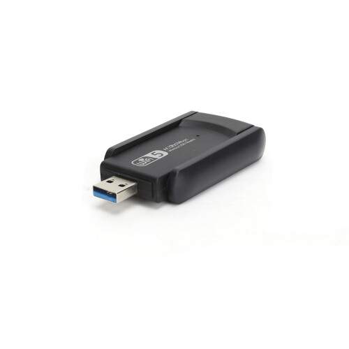Advanced Bluetooth Transmitter & Dual Band WiFi Adapter, WPA3 Security for Secure Connections, High-Speed Data Transfer with USB Interface for
