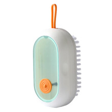 Shoe Cleaning Brush with Press Soap Dispenser for Bathroom, Kitchen, Floor Scrubbing (White)