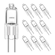 Lot de 10 lampes halogènes G4 12V 10W 20W 20W