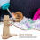 Adjustable Waterer Holder Decorative Bottle Stand Pet Accessories Hamster Rabbit Rack Bamboo 6