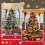 Φούστα Χριστουγεννιάτικου Δέντρου με Καρό Καρό Φούστα για Διακοσμήσεις 4