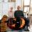 Κουβέρτα φανέλας για το Halloween για καναπέ-κρεβάτι, ταξίδι, κάμπινγκ - μαλακή 5