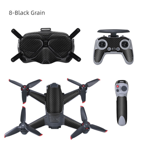 Ensemble de patchs de protection en PVC pour télécommande de drone FPV - Nouveaux autocollants décoratifs