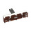 UXCELL 2 Stück B50K Ohm Einkanal-Fader-Variable Widerstände Mixer 35mm Gerades Schiebepotentiometer 2