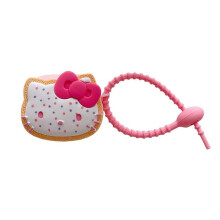 Simpatica cover per auricolari con motivo Hello Kitty, compatibile con Apple AirPods 1, 2, 3 e AirPods Pro. Custodia per cuffie wireless Bluetooth.
