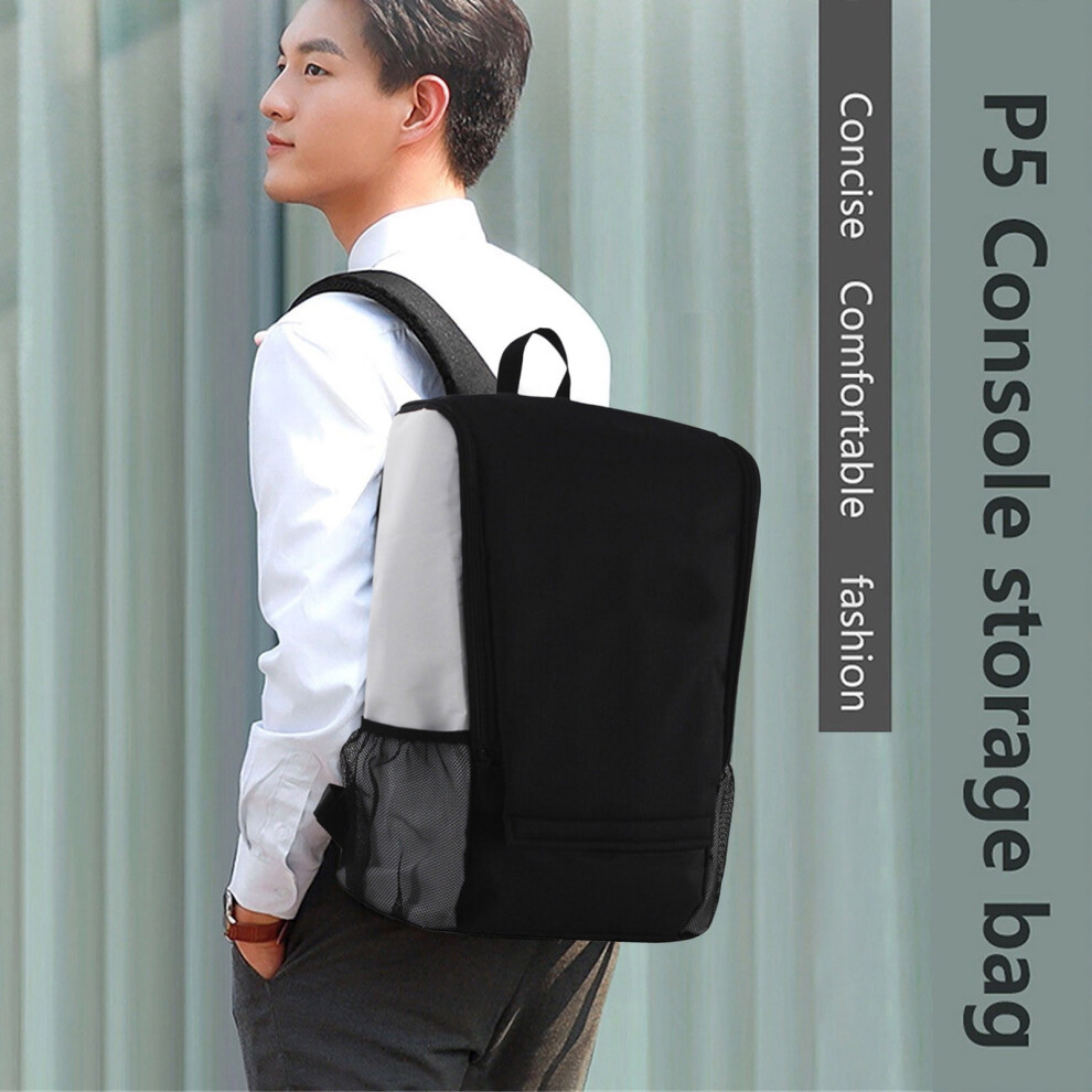 Lulshou Travel Storage Handbag Backpack For Ps5 Console Protective Luxury Bag A Handle Bag For Ps5 Set Travel Carrying Case 9149926026112