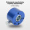 3/4in Shaft Quick Release Hub for 3 Hole Steering Wheel, Blue 10