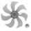 Pale de remplacement Eease pour ventilateur de table, accessoire pour ventilateur de table, pale de remplacement. 1