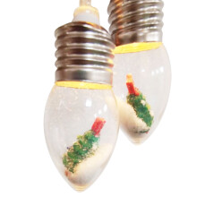 Txmfgh Świąteczna lampa wisząca w kształcie kuli, nastrojowa lampa ścienna do salonu, kolorowa girlanda świetlna