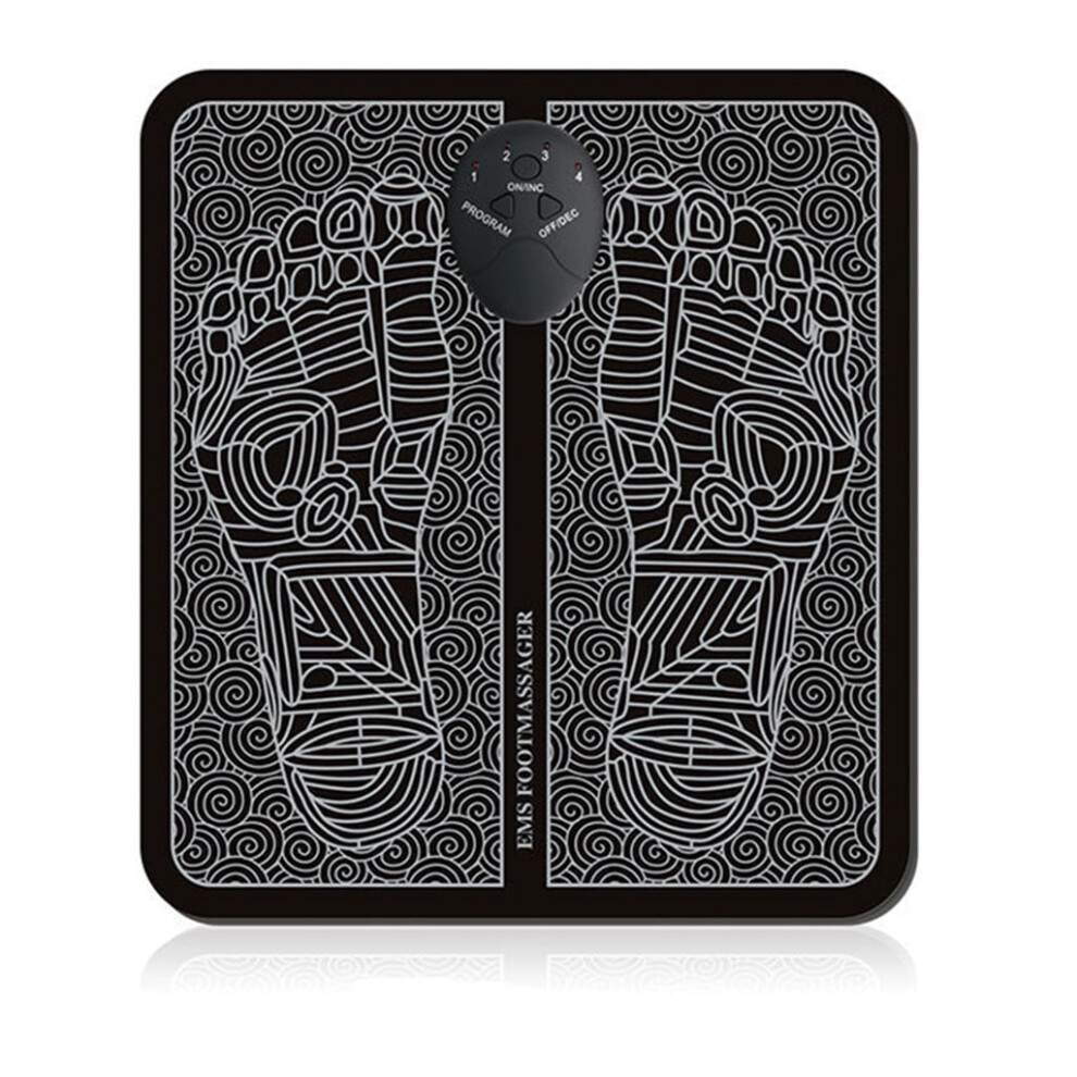 EMS Foot Massage Pad Electric Pulse Massager with 6 Modes 9 Intensity Levels