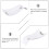 Teaspoon Rest Utensil Holder Durable Spatula Melamine White 4