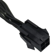 Cable adaptador extensor convertidor de ATX4Pin a CPU8Pin para placa base, para fuente de alimentación con puerto ATX4Pin (paquete de 2, 20 cm)