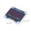 Modulo OLED jixopn da 1,3 pollici, modulo display SPI SSH1106 a 7 pin, display bianco/blu 128x64 per Arduino/Raspberry Pi/BBC 4