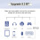 Κάρτα δικτύου jixopn2.4G/5G/6GΚάρτα WiFi υψηλής ταχύτητας 2400MbpsΥποστήριξη μονάδας Win10Win11 3