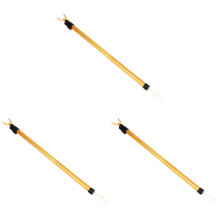 3 Pc Clothes Rail Window Curtains Household Clothes Rod for Balcony Closet Reacher Rod Simple Clothing Pole