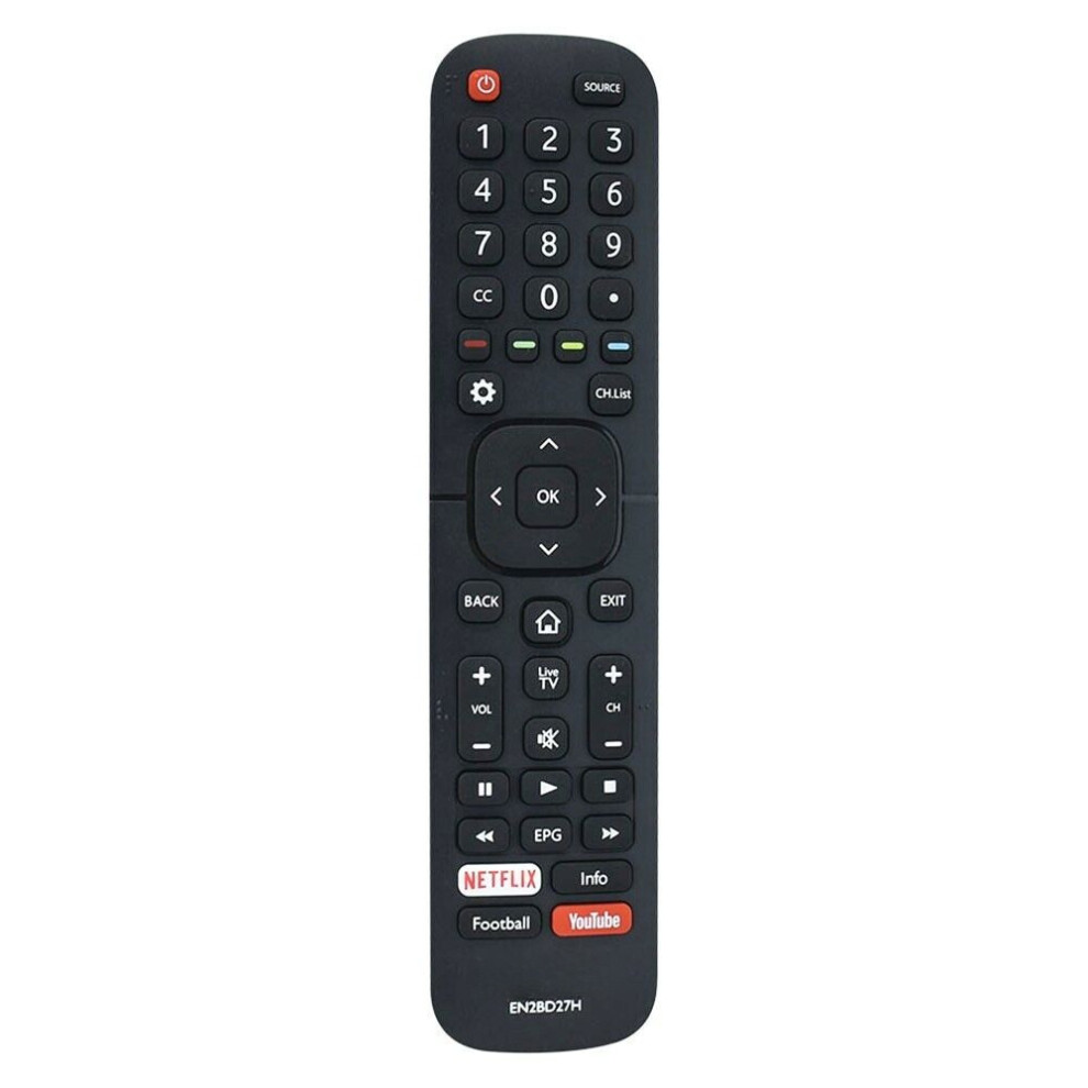 New Original En2bd27h For Compatible With Hisense Smart Lcd Tv Remote Control Netflix Youtube 9499224629943