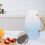 Clear Container with Lid Cold Water Kettle Blue Gradient Explosion-proof Pitcher Glass Jug 4
