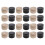 Qtmnekly24Pack μεταλλικά δοχεία κεριών με καπάκια, 4 ουγγιές, μεταλλικά βάζα κεριών για 1