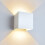 Μοντέρνο Φωτιστικό Τοίχου LED 12W/Εξωτερική Απλίκα Τοίχου, Αδιάβροχο Ρυθμιζόμενης 1