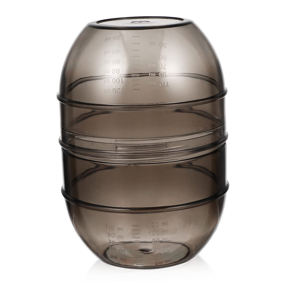 Hair Color Mixing Bowl with Measurement Marks, Non Slip Durable Hair Dye Shaker Cup for Salon and Home Use