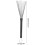 2PCS Retractable Jazz Drum Brushes Stainless Steel Wire Percussion Brushes with Rubber Handle 4