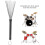 2PCS Retractable Jazz Drum Brushes Stainless Steel Wire Percussion Brushes with Rubber Handle 2