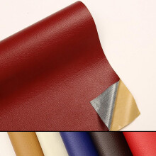 Leather Patch Roll 30cm x 137cm SelfAdhesive for Sofa Couch Car Seat Vinyl Furniture Burgundy