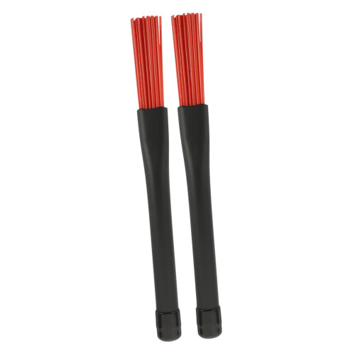 Retractable Drum Brushes with Ergonomic NonSlip Handle for Jazz and Rock Drummers Beginners