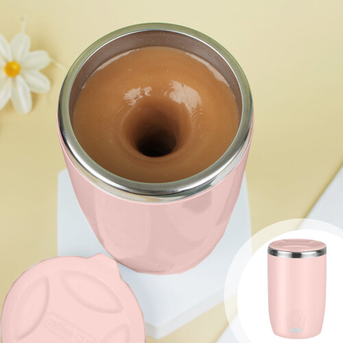 Αυτόματο μαγνητικό αναδευτήρα καφέ 400ml, συμβατό με πρωτεΐνη, γάλα. Ιδανικό για το
