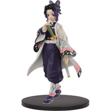 Figura de ação Tizzy Demon Slayer de 16 cm em PVC, compatível com Kochou Shinobu, estátua colecionável de anime feita à mão, brinquedo para
