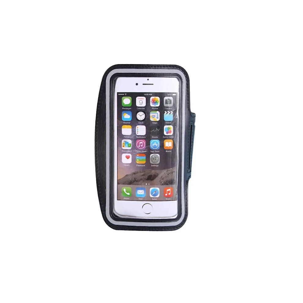 Mobile Phone Armband For Compatible With Samsung And Compatible With Iphone, 5.5 Inch Holder For Gym, Running, Outdoor Sports - Black 9173940148871