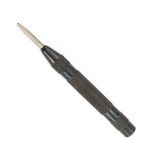 HEAVY DUTY AUTOMATIC CENTRE PUNCH Adjustable Auto Hole Metal Steel Mark Indent
