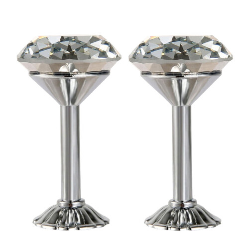 Jygee2pcs Γυαλιστερή κουρτίνα με στρας και γάντζο, κρεμαστή στον τοίχο,