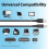 CJP-Geek 1,8 m USB-Kabel für Provo Craft Cricut Explore Air 1 & 2 Schneideplotter 5