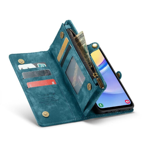 Θήκη συμβατή με Samsung Galaxy A15 5g Tpu PC Χειροποίητη δερμάτινη θήκη με φερμουάρ, 1