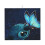 Πατάκι στεγνώματος πιάτων Stitch Butterfly Starry Sky για πάγκο κουζίνας, πατάκι πιάτων 1