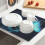 Πατάκι στεγνώματος πιάτων Stitch Butterfly Starry Sky για πάγκο κουζίνας, πατάκι πιάτων 3