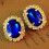 Brincos de pressão femininos com strass, estilo palácio, joia para presente. 6