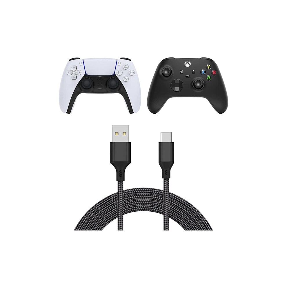 (2X) Charging Cable Micro Usb |3M| Xbox Ps5 Ps4 Extra Long Super! (2-Pack) 3 Meters 9448196164280