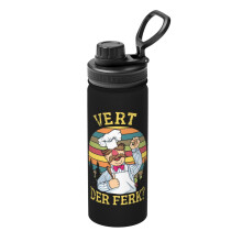 Vert Der Ferk isolerad vattenflaska 18 oz rostfritt stål ny sportvattenkokare bärbar kopp för resor utomhusgym
