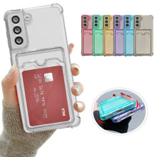Compatibil cu Samsung Galaxy S23 - Husă / Protecție / Slot card transparent
