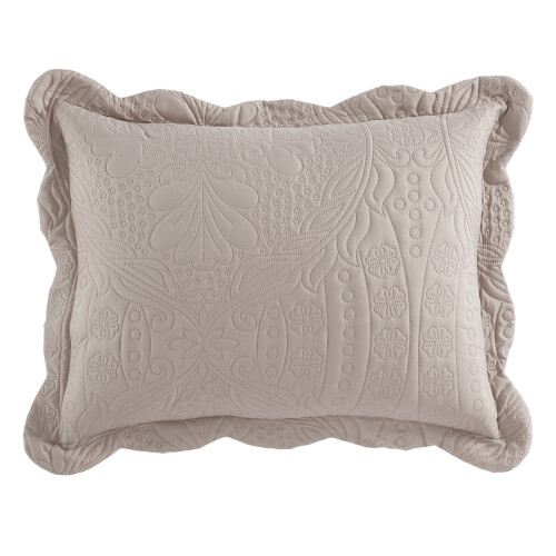 BrylaneHome Lily Pinsonic Damast Kussensloop