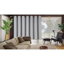 Painel térmico branco opaco para janela, com ilhós, textura macia e sedosa, sem forro, grosso e resistente, ideal para portas de correr de pátio,