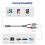 jixopn Καλώδιο Ήχου Type-C To2RCA Αρσενικό για Συμβατό με iPhone/Android Phone Tablet (Type-c3M) 2