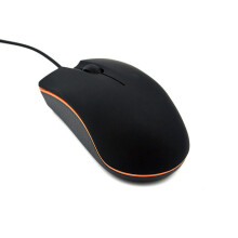 Mouse cu fir, 1200 DPI, pentru computer, birou, mouse antiderapant, textură mată, birou, acasă, laptop, accesorii pentru mouse cu fir