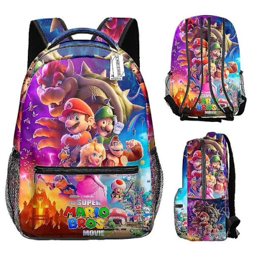 Dětský batoh Super Mario3D studentský cestovní batoh pro chlapce a dívky 1